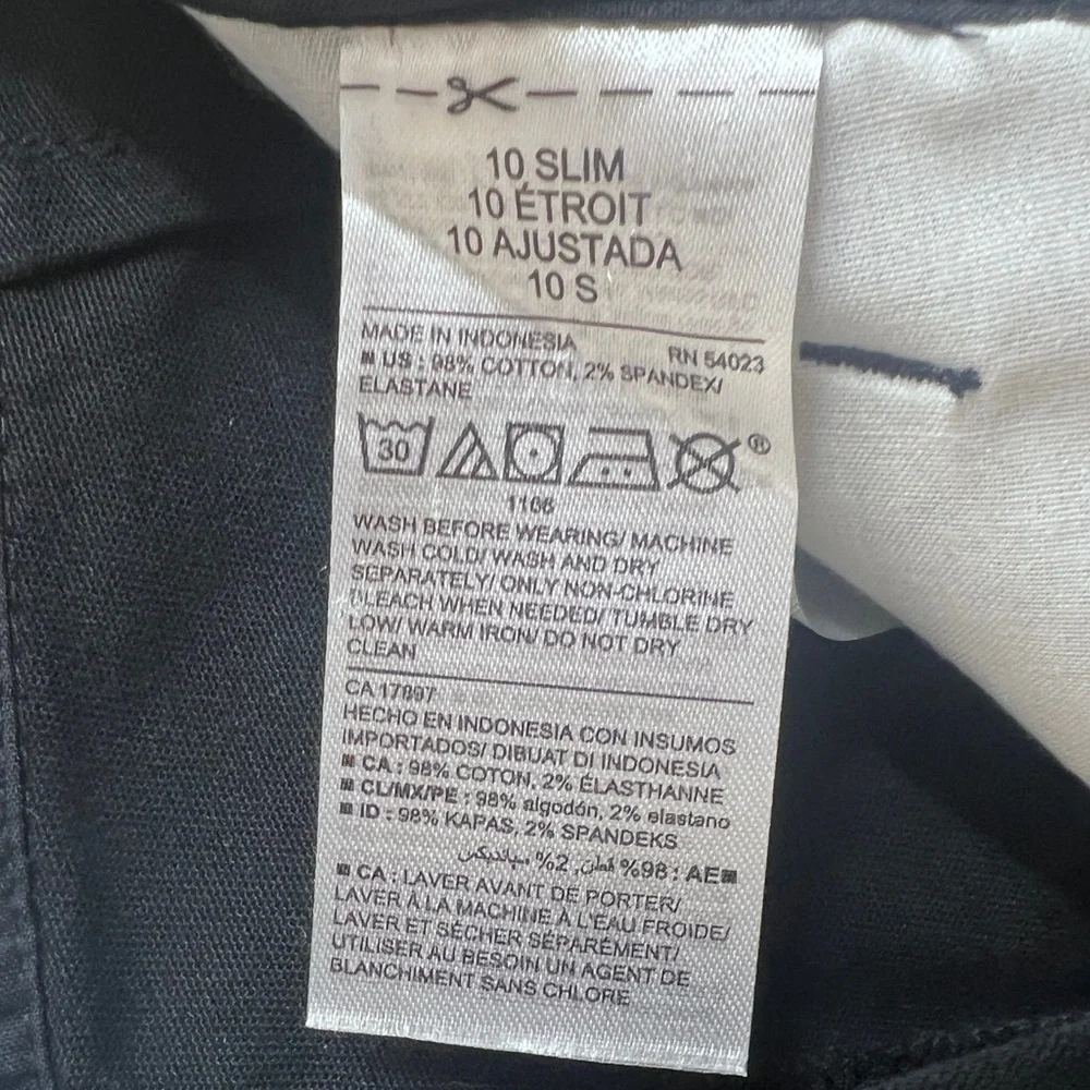 Old Navy Kids Black Chinos